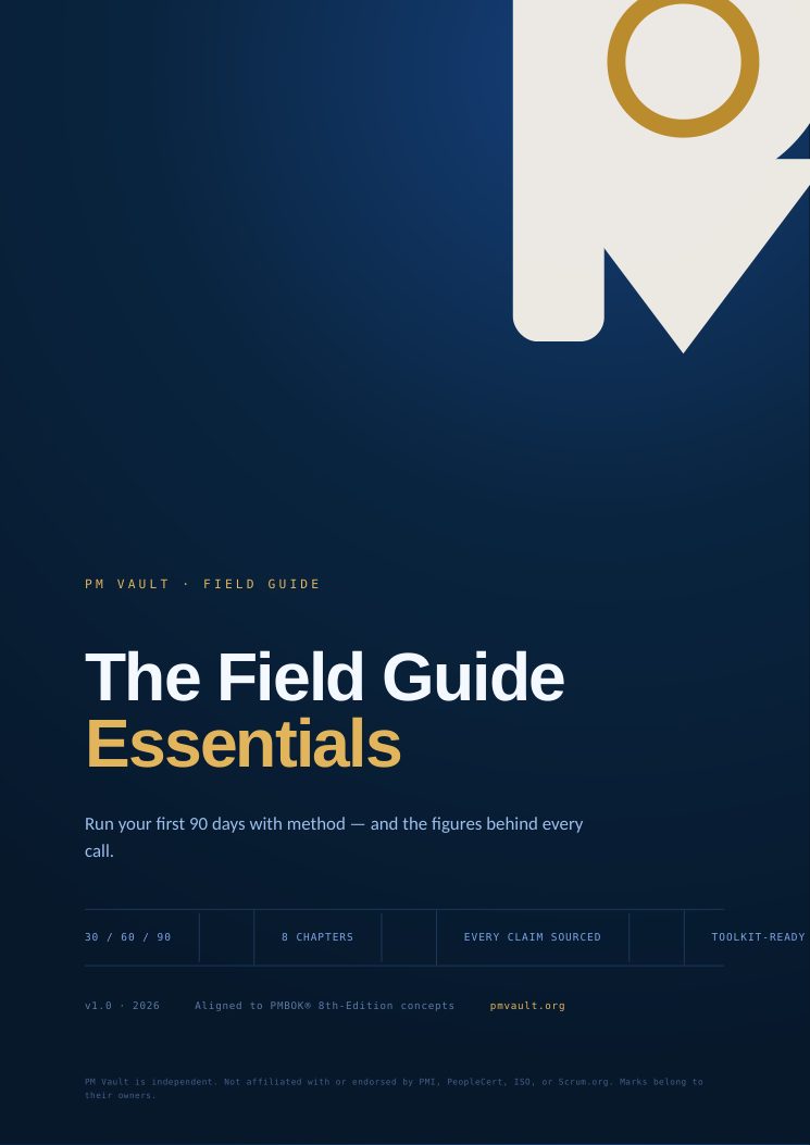 PM Vault Field Guide — Essentials, cover