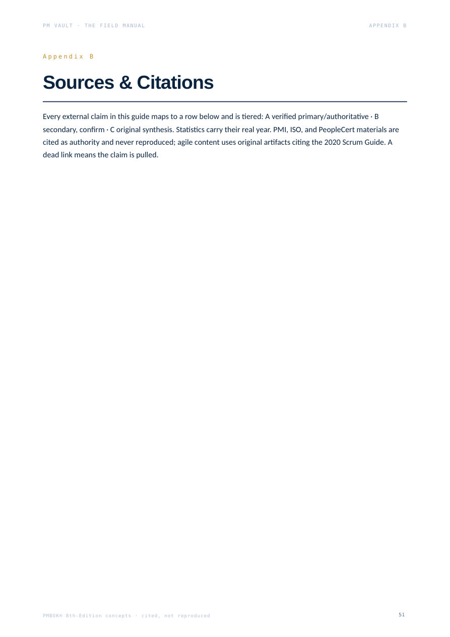 Sample page from The Complete Field Manual